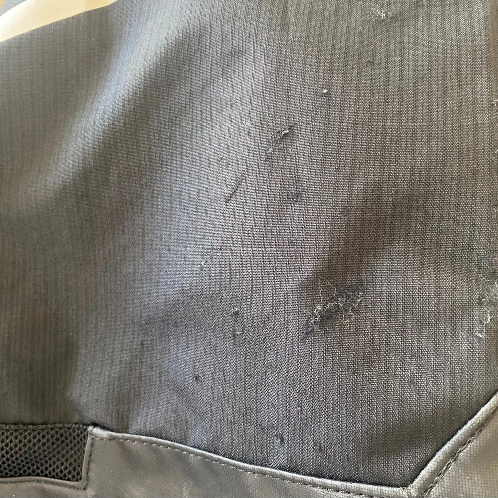 Nike Black and Gray Drawstring Backpack